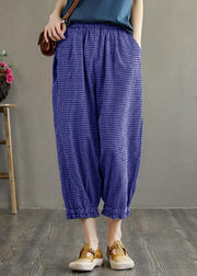 Bohemian Yellow Pockets Summer Linen Pants