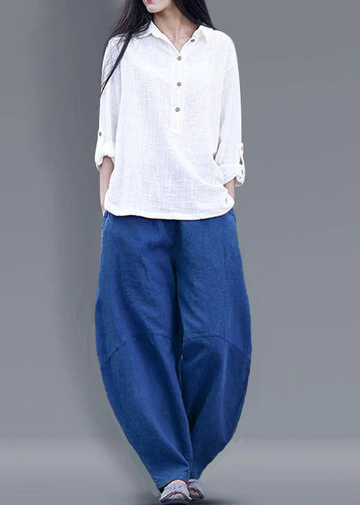 Beautiful harem pants cotton Boho Work Outfits Yellow long pants