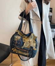 2024 New Casual Denim Large Capacity Shoulder Bag