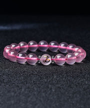 Beautiful Pink Crystal The Twelve Chinese Zodiac Signs Bracelet