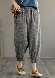 Bohemian Yellow Pockets Summer Linen Pants