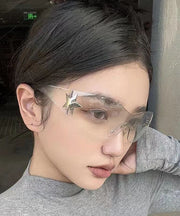 DIY Nude Windproof Eye Protection Star Sunglasses Sunglasses