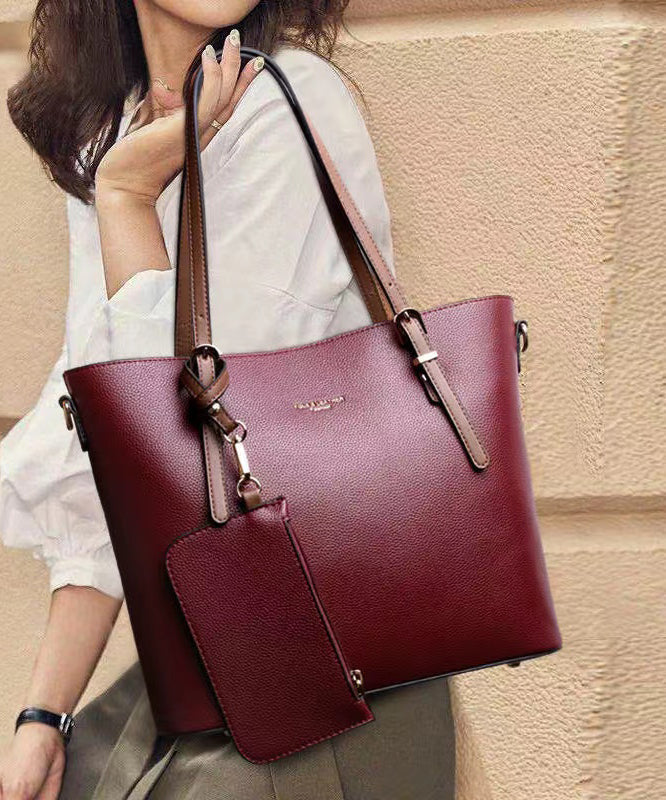 Fashion Mulberry Large Capacity Calf Leather Tote Handbag