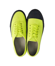 Green Canvas Casual Asymmetrical Flat Shoes Cross Strap