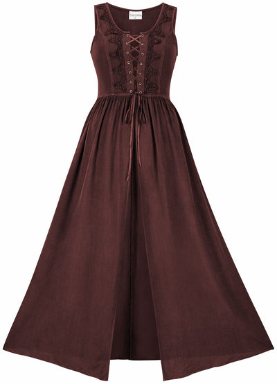 Brigid Maxi Overdress Limited Edition Rich Rosewood