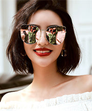 Large Frame Trendy Cat Eye Sunglasses 2024 New Model