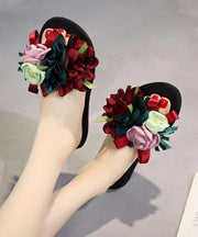 New Fashion Vacation Flower Beach Slide Sandals