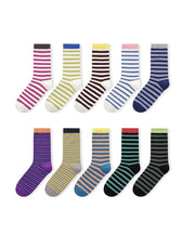 New Striped Sporty Street Girl Mid Calf Socks