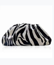 New Zebra Wrinkle Large Capacity Tote Handbag