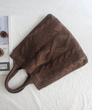 Original Japanese Knitted Cotton Thread Handbag Carrying Bag