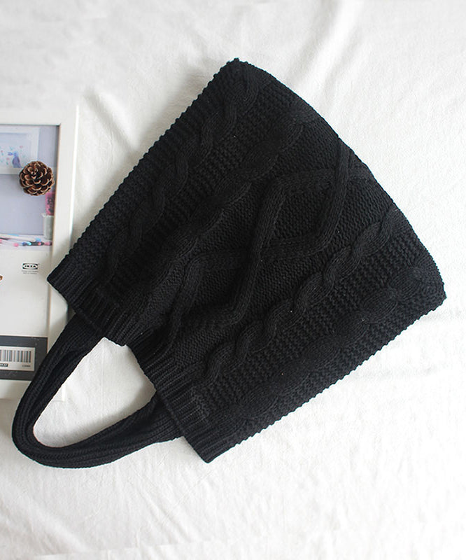 Original Japanese Knitted Cotton Thread Handbag Carrying Bag