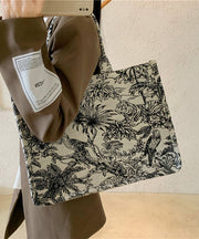 Spring New Jacquard Embroidered Large Capacity Handbag