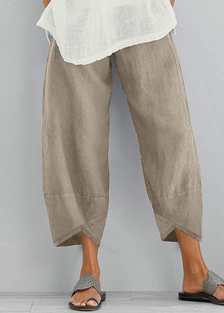 Simple Casual Linen Pants Women