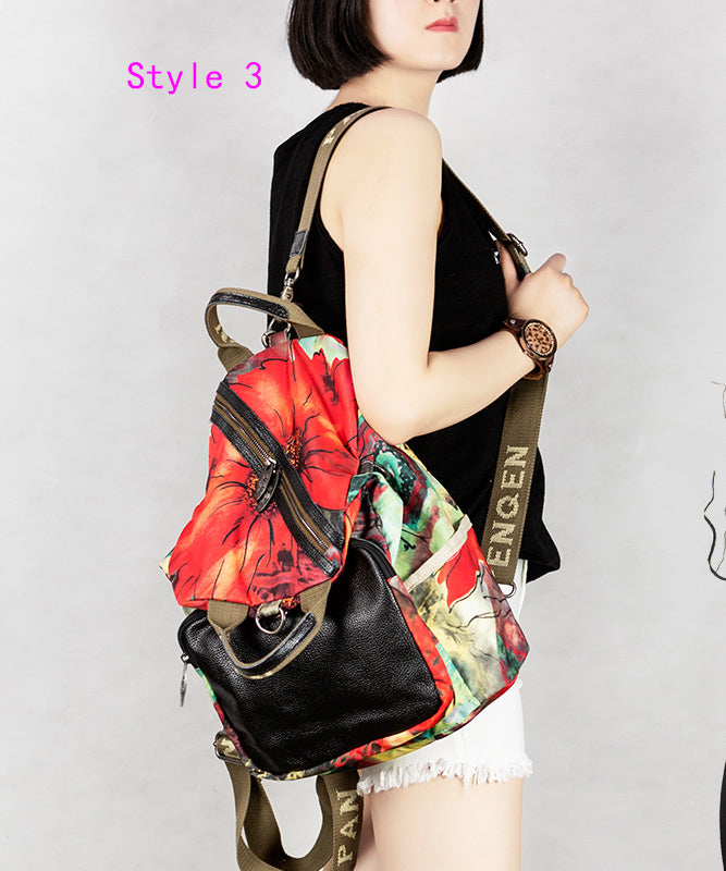 Versatile Large Capacity Fashion Printed One Shoulder Crossbody Bag