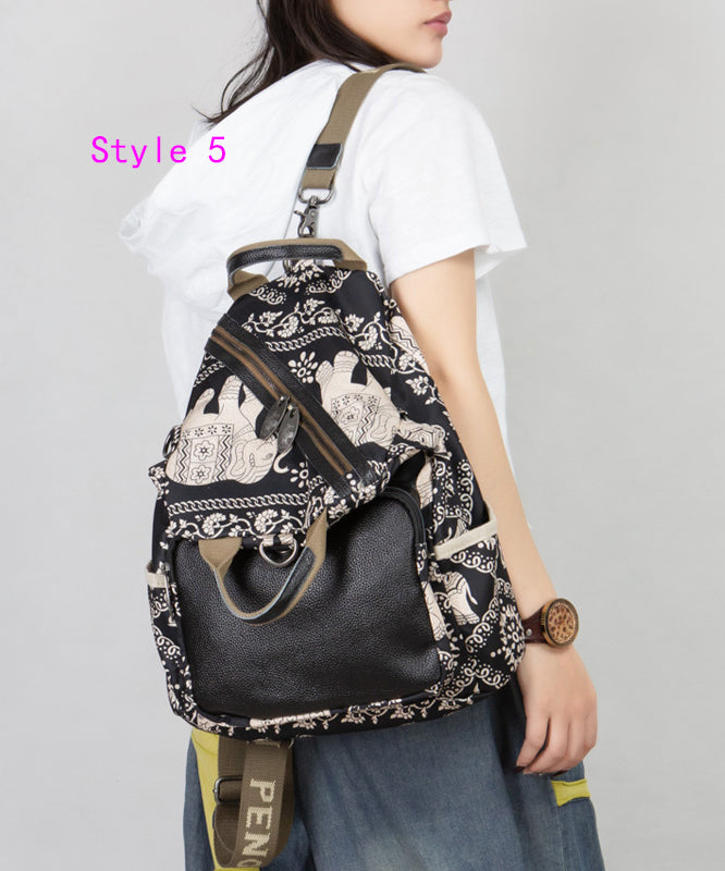 Versatile Large Capacity Fashion Printed One Shoulder Crossbody Bag