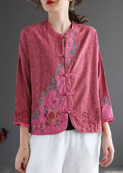 Women White Ruffled Embroideried Patchwork Cotton Tops Spring