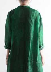 2021 Spring Loose Large Art Silk Cardigan - SooLinen