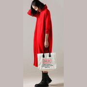 Beautiful cotton dress 2024 high neck Inspiration red long Dress front open