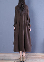 Chocolate Robe Casual Dresses Spring