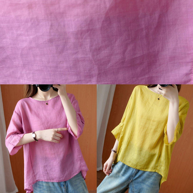 French o neck Ruffles tops women blouses Christmas Gifts yellow blouse - SooLinen