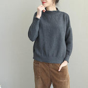 Loose Cotton Casual Sweater New Women Winter Tops