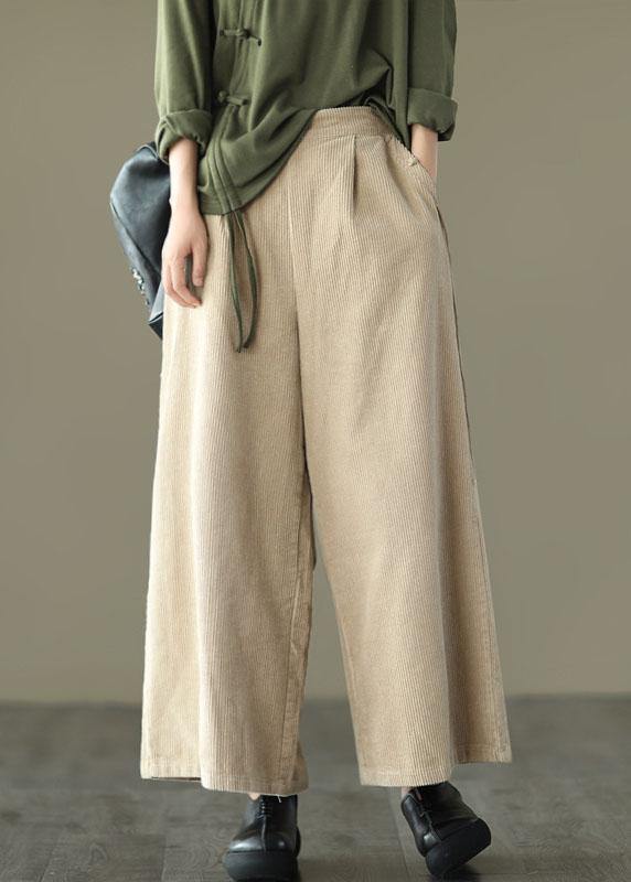 Stylish Purple High Waist Wide Leg Casual Pants - SooLinen