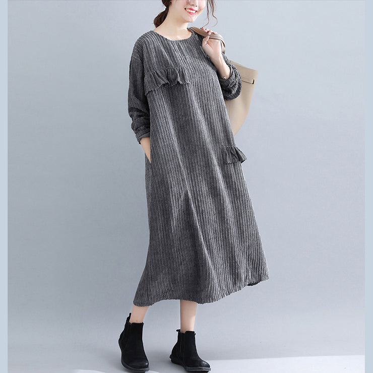 Women Kintted Dress Casual Loose Pullover Long Shirt