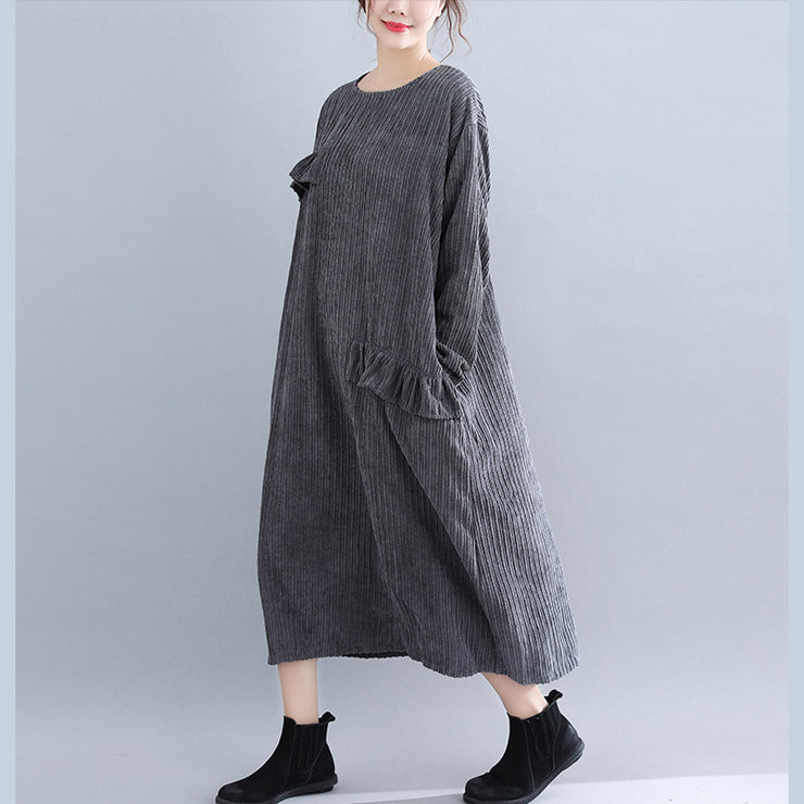 Women Kintted Dress Casual Loose Pullover Long Shirt