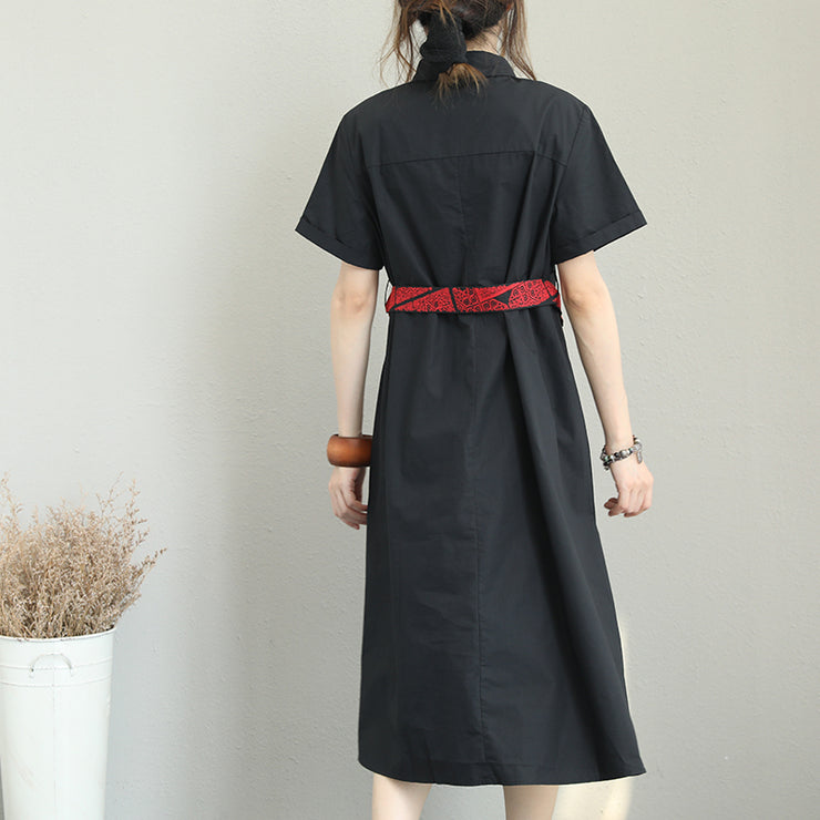 fashion navy cotton shift dresses plus size clothing cotton clothing dresses