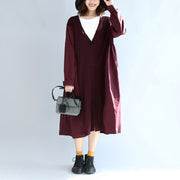 purple casual patchwork silk cotton cardigans oversize long sleeve long outwear