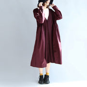 purple casual patchwork silk cotton cardigans oversize long sleeve long outwear